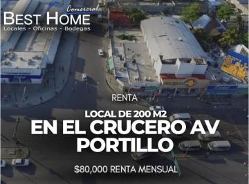 Local comercial · 260m² · Se Renta Local 260 m² en El Crucero Av Portillo - Cancún
