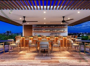 Departamento · 41m² · 1 Recámara · 1 Estacionamiento · Departamento en Venta en Playa del Carmen de 1 Habitación Cerca de La 5ta Av | con Rooftop