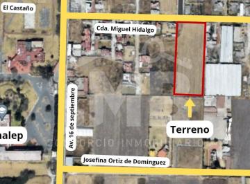 Terreno / Lote · 5588m² · Terreno en Venta Metepec, Col Lazaro Cardenas.