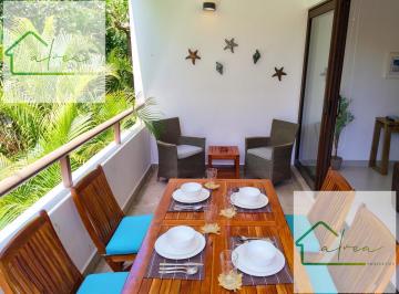 Departamento · 72m² · 1 Recámara · 1 Estacionamiento · Condo Amueblado con Terraza en Renta en Tao Residences, Tulum Country Club