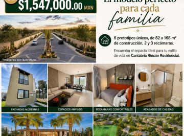 Casa de 3 habitaciones, Villa de Pozos · Privada por Carretera Rio Verde Amenidades de Lujo