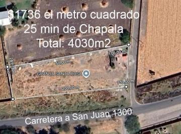 Terreno / Lote · 20m² · 1 Recámara · Venta Terreno 4ha Uso Mixto E Industrial Chapala Guadalajara