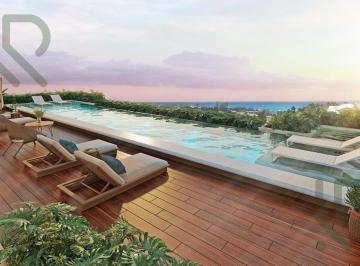 Departamento · 86m² · 2 Recámaras · 1 Estacionamiento · Departamento de 2 Habitaciones en Venta en Playa del Carmen a 3 Min. de La Playa | con Alberca