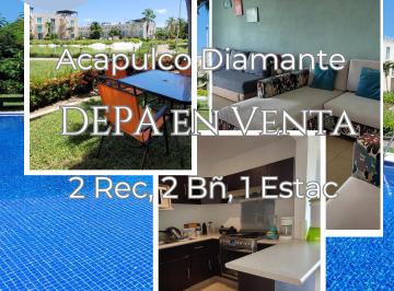Departamento de 2 habitaciones, Acapulco de Juárez · Departamento en Venta en Acapulco Diamante, 88 m², 2 Habitaciones, 1 Estac