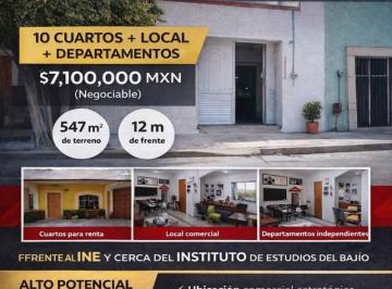 Casa de 7 habitaciones, San José Iturbide · Propiedad en Venta en Zona Centro de San José Iturbide, Gto. – Alta Rentabilidad