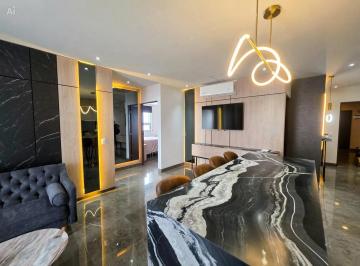 Departamento · 89m² · 2 Recámaras · 1 Estacionamiento · Departamento Amueblado Renta Puntacero Frente a Fundidora Monterrey Nl