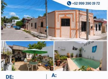Casa · 131m² · 3 Recámaras · Comoda Casa en Venta Sola Planta con Alberca Merida Centro (Avc - 2806)