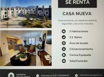 Casa en condominio de 2 habitaciones, Calimaya · Bresia, Calimaya