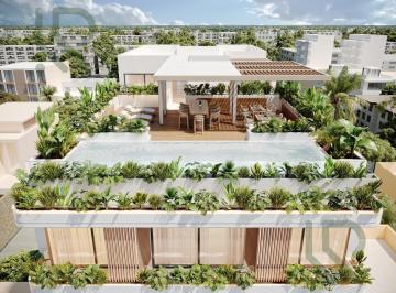 Departamento · 53m² · 1 Recámara · 1 Estacionamiento · Departamento de 1 Habitación en Venta en Playa del Carmen Cerca de La Playa y 5ta Av | Alberca