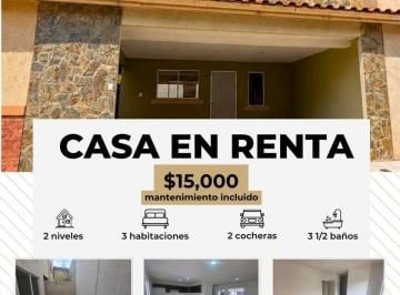 Casa en Renta de 3 habitaciones · Casa en Renta Fraccionamiento Real Madeira Pachuca de Soto Hidalgo