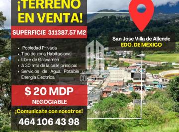 Terreno / Lote , otra · Terreno en Venta, San Jose de Allende, Estado de Mexico