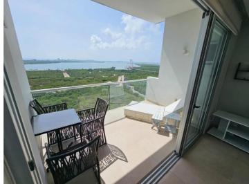 Departamento · 150m² · 3 Recámaras · 2 Estacionamientos · Departamento en Renta Malecón Cancún Vista a La Laguna 3 Recámaras