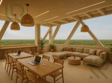 Departamento · 50m² · 1 Recámara · 1 Estacionamiento · Departamento en Venta en Tulum de 1 Habitacion con Entrega Inmediata | con Alberca