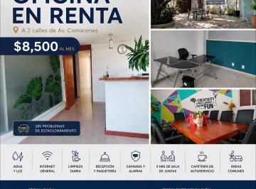 Oficina , Azcapotzalco · Oficina Amueblada en Pb, Av Camarones, Servicios Incluidos.