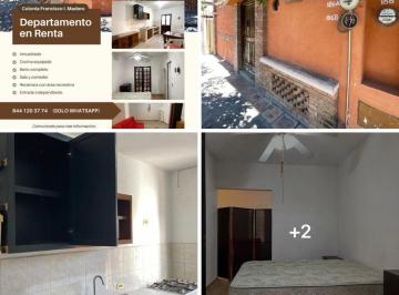 Departamento de 1 habitación, Saltillo · Mini Departamento