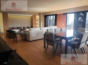 Departamento · 262m² · 3 Recámaras · 2 Estacionamientos · Departamento Amueblado y Equipado en Calle Hacienda del Ciervo