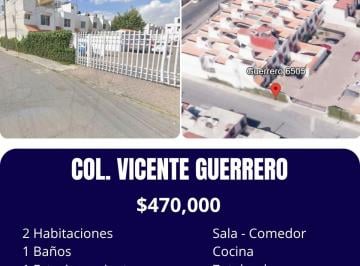 Casa en condominio de 2 habitaciones, Puebla · Venta de Casa en Vicente Guerrero, Puebla.