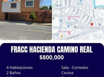Casa de 4 habitaciones, Puebla · Venta de Casa en Fracc Hacienda Camino Real, Puebla.