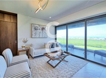 Departamento · 112ha · 2 Recámaras · 2 Estacionamientos · Departamento en Renta y Venta en Woha Puerto Cancún Amueblado y con Vista Al Mar Caribe