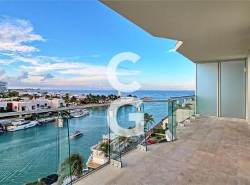 Departamento · 170ha · 2 Recámaras · 2 Estacionamientos · Departamento en Venta en Cancun en Sls Harbour Beach con 2 Rec