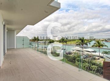 Departamento · 100ha · 3 Recámaras · 2 Estacionamientos · Departamento en Venta y Renta en Cancún en Sls Marina Beach con Vista Al Mar
