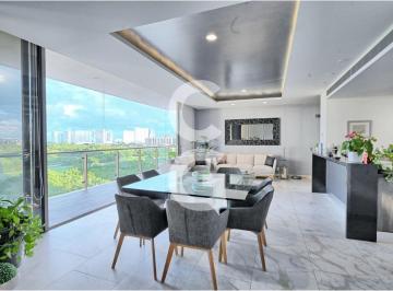 Departamento · 213ha · 3 Recámaras · 2 Estacionamientos · Departamento en Venta en Residencial Be Towers con Vista Al Mar Caribe y Al Campo de Golf