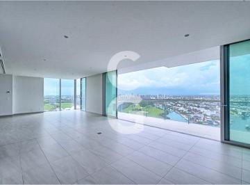 Departamento · 372ha · 4 Recámaras · 2 Estacionamientos · Departamento en Venta y Renta en Cancún en Sls Marina Beach con Vista Al Mar Caribe