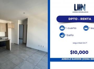 Departamento de 2 habitaciones, León · Departamentos en Renta en Arbole Garden