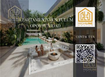 Departamento · 60m² · 2 Recámaras · 1 Estacionamiento · Departamento en Venta Lock Off en Tulum/ Acceso a La Playa/ Alberca