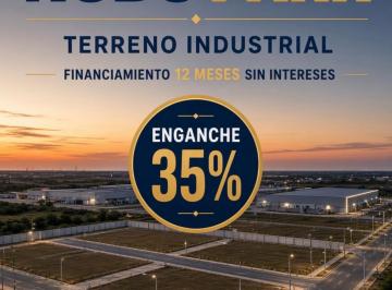 Terreno industrial , Ucú · Nodo Park Lote Industrial / Comercial