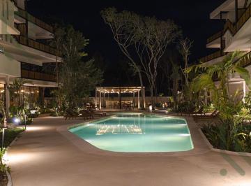 Departamento · 86m² · 1 Recámara · 1 Estacionamiento · Estudio Penthouse en Venta en Tulum con Amenidades Premium | Alberca