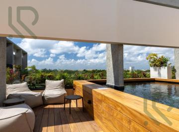 Departamento · 39m² · 1 Recámara · 1 Estacionamiento · Estudio en Venta en Tulum a Minutos de La Zona Hotelera | con Alberca
