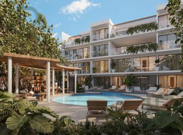 Departamento · 65m² · 1 Recámara · 1 Estacionamiento · Departamento en Venta en Tulum de 1 Habitacion con Amenidades Premium | con Nodo Agua (Cenote)