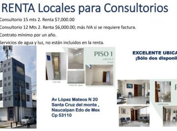 Local comercial , Naucalpan de Juárez · Local en Renta Para Consultorio