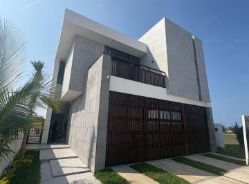 Casa de 4 habitaciones, Alvarado · Casa a Estrenar en Residencial Las Olas, Estacionamientos, 4 Recámaras, 7 Baños, Alberca, Equipada