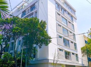 Departamento de 1 habitación, Cuauhtémoc · Vista Panorámica: Penthouse en Renta en Roma Sur - Amueblado y Listo Para Entrar!