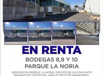 Bodega comercial , El Marqués · Renta Nave 8,9 y 10 La Noria