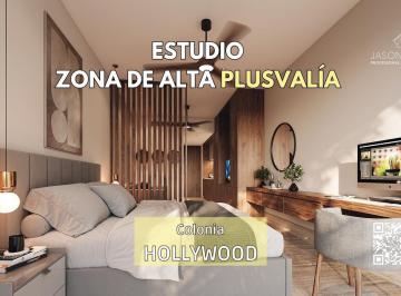 Departamento · 34m² · 2 Recámaras · 1 Estacionamiento · Estudio en Playa del Carmen | Financiamiento Sin Intereses | Colonia Hollywood
