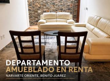 Departamento · 118m² · 2 Recámaras · 2 Estacionamientos · Departamento en Narvarte Oriente