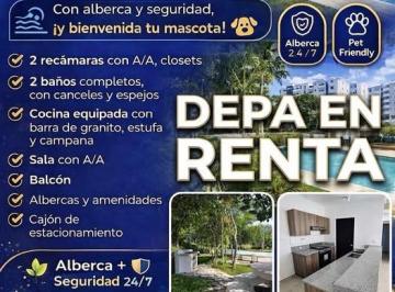 Departamento de 2 habitaciones, Benito Juárez · Se Renta Departamento en Cancun