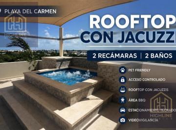 Departamento · 65m² · 2 Recámaras · 1 Estacionamiento · Departamento de 2 Recámaras en Playa del Carmen | Cerca de Plaza Centro Maya | Entrega Inmediata