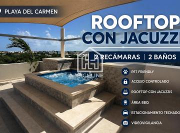 Departamento · 65m² · 2 Recámaras · 1 Estacionamiento · Departamento de 2 Recámaras en Playa del Carmen | Cerca de Plaza Centro Maya | Entrega Inmediata