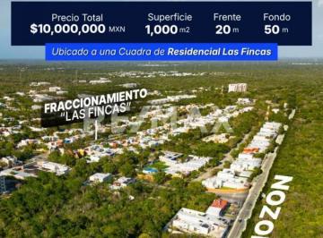 Terreno / Lote · 1000m² · Terreno en Venta en Av Temozón - (4)