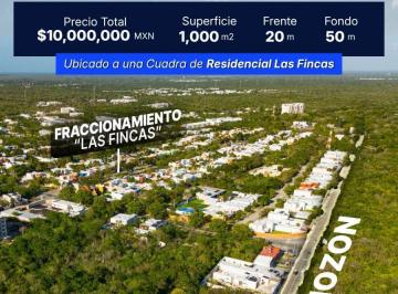 Terreno / Lote · 1000m² · Terreno en Venta en Av Temozón - (4)