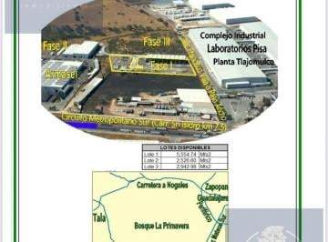 Terreno industrial · 5500m² · Terreno Industrial en La Cofradia Tlajomulco