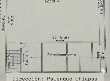 Local comercial , Palenque · Local Comercial en Av Principal