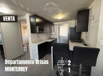 Departamento de 2 habitaciones, Monterrey · Departamento Amueblado de 60 m² con 2 Recámaras en Venta, Las Brisas
