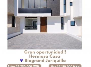 Casa de 3 habitaciones, Querétaro · Hermosa Casa! en Biogrand Juriquilla