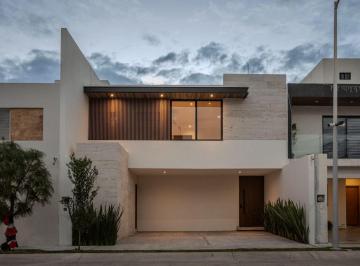 Casa de 4 habitaciones, San Luis Potosí · Casa Nueva de Lujo en San Ángel IV — 4 Rec, Mármol y Jardín