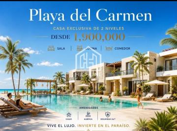 Casa · 70m² · 2 Recámaras · 2 Estacionamientos · Casas y Departamentos en Venta 2 Habitaciones Playa del Carmen Desde 1.3 Mdp
